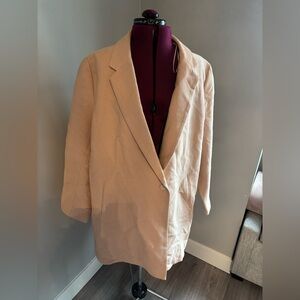 Zara xxl Cream Blazer/Jacket